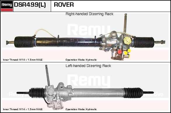 DELCO REMY Рулевой механизм DSR509L